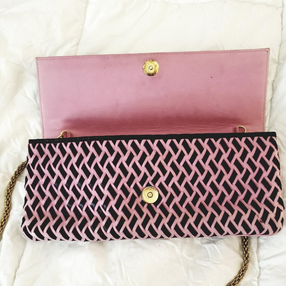 St John leather clutch 11.5 X 5 - Picture 6 of 11